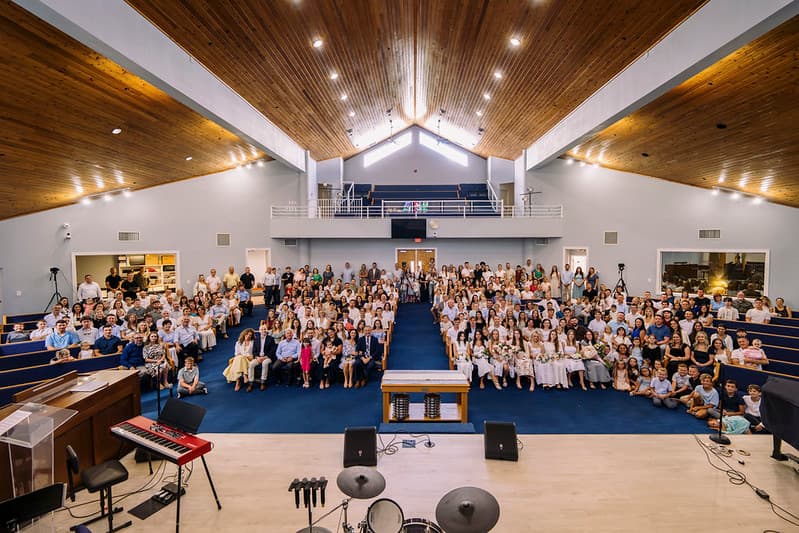 June - Baptism & New Members